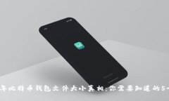 2023年比特币钱包文件大小